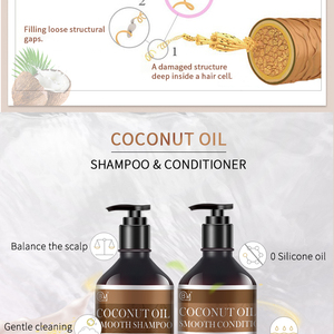 Productos para el cuidado del cabello orgánico, planta <span class=keywords><strong>Natural</strong></span>, champú anticaspa - Product Image 2