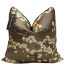 Housse de coussin jacquard chaîne de haute qualité, élégante, motifs variés, taie d'oreiller décorative pour hôtel, maison, canapé
