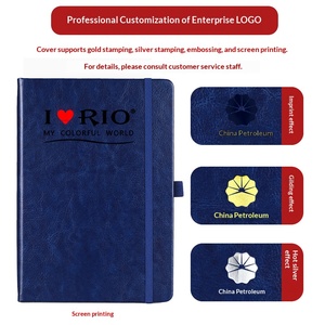 In Stock Bandage <b>Notebook</b> Custom Hardcover Simple A5 Notepad Student <b>Diary</b> PU Conference Record Book - Product Image 3