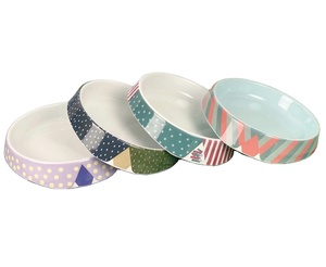 Köpek kase özel yüksek kalite lüks besleme yavaş besleyici köpek maması seramik evcil hayvan kasesi - Product Image 1