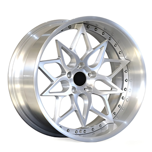Cerchi in Lega di Alluminio Forgiati di Alta Qualità da 17 Pollici, Nuovi Cerchi per Auto Passeggeri, Finitura Lucida GZD Multi Razze, Garanzia 5 Anni - Product Image 1