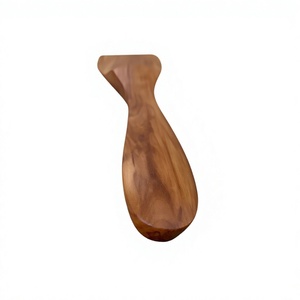 Espátula y volteador de madera natural de 30 ml, ecológicos y duraderos para uso en el hogar, restaurantes, bodas y fiestas. - Product Image 4
