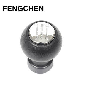 Poignée de levier de vitesse de voiture Fengchen en cuir, 5 vitesses, ergonomique, pour Suzuki Swift - Product Image 2