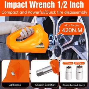 للبيع بالجملة طقم سيارة هيدروليكية كهربائية أوتوماتيكية 12 فولت 5 طن مع نافخة بإضاءة ليد ومفتاح ربط تأثير أداة إصلاح رفع السيارة - Product Image 5