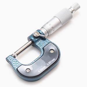 Nauwkeurige precisie buitenmicrometer <span class=keywords><strong>0</strong></span>-25/25-50/50-75/75-100 mm met hardmetalen punt voor bewerking en gereedschapsinspectie - Product Image 1