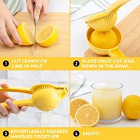 Presse-agrumes à citron et lime, extracteur de jus de fruits, offre spéciale