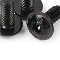 Vis à tête boutonnée ISO 7380, vis à six pans creux, vis à tête cylindrique Torx, vis à six pans creux fendue, vis à tête cylindrique en acier allié, vis à six pans creux noire