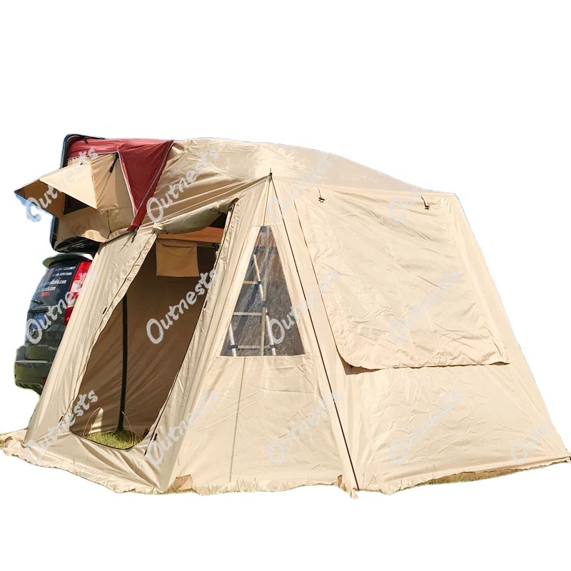 Outdoor Camping Reizen 4 Persoon Auto Dak Tent