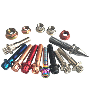 Assemblage de roues en usine, 3 pièces, <span class=keywords><strong>jante</strong></span> fendue, boulon de bride à 12 points pour <span class=keywords><strong>BBS</strong></span> RS <span class=keywords><strong>RF</strong></span> OZ - Product Image 1