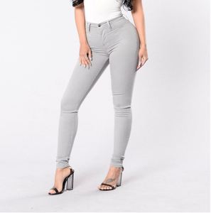 Pantalones de Mujer 2024 de Cintura Alta, Casuales, Elegantes, de Color Sólido, Ajustados, Transpirables, Gruesos, Modelo 823 de Usa Mairun - Product Image 4