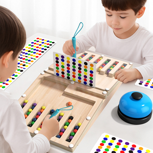 Gioco Educativo Montessori per l'Ordinamento dei Colori, Gioco da Tavolo Competitivo per l'Allenamento Mentale - Product Image 1