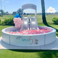 White Ball Pit for Kids: Safe Indoor Play Equipment