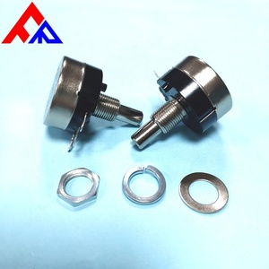 โพเทนชิโอมิเตอร์แบบหมุนเดี่ยว RV24 B10k B50k คาร์บอน ความแม่นยำสูง สำหรับเครื่องมือวัดแบบหมุนและรีโอสแตท - Product Image 4