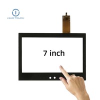 Écran tactile capacitif personnalisé de 7 pouces GSL1680, verre de 0,7 mm, haute sensibilité pour HMI industriel OEM