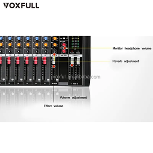 <span class=keywords><strong>Console</strong></span> de mixage audio numérique professionnelle Voxfull CT16 16 canaux avec alimentation fantôme 48V - Product Image 6