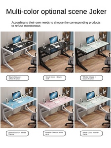 Bilgisayar masası, masaüstü masası, ev öğrenci çalışma masası, basit Modern yazı masası, e-spor masası, yatak odası ofis masası - Product Image 4