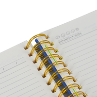 Cahier à spirale personnalisé pour l'école, ligné, couverture rigide, multi-disciplines, cahier à spirale pour étudiants, fabrication en usine