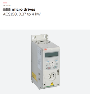 ไดรฟ์ ACS150 ซีรีส์ ไดรฟ์ปรับความถี่ ACS150-03E-03A3-4 / ACS150-03E-04A1-4 0.37KW - 4KW ACS150 อุตสาหกรรม - Product Image 3