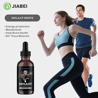 Extrait de Shilajit pur de l'Himalaya, résine naturelle, purifié, gouttes de Shilajit pour dosage liquide oral, adultes, marque privée OEM