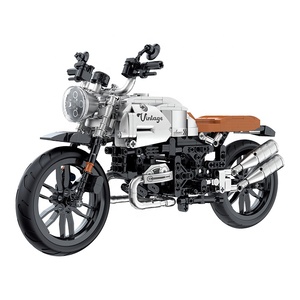 COGO 교육 조립 블록 DIY 오토바이 모델 빌딩 블록 세트 - Product Image 3