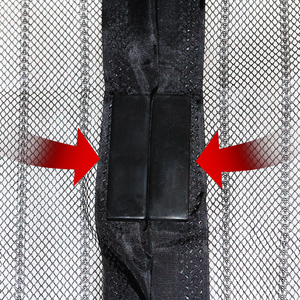 La mosquitera en la puerta <span class=keywords><strong>Cortinas</strong></span> de pantalla encriptadas de verano sin tiras Cortina de pantalla suave magnética al por mayor - Product Image 5