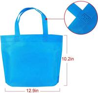 Sac en tissu non tissé recyclable, sac de courses écologique réutilisable personnalisé, sacs de courses personnalisés imprimés avec logo pour le shopping
