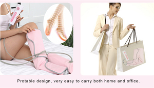 Masseur de jambe et de mollet CINCOM DJL-S9002 avec thérapie de compression pneumatique intermittente et commande manuelle filaire - Product Image 6