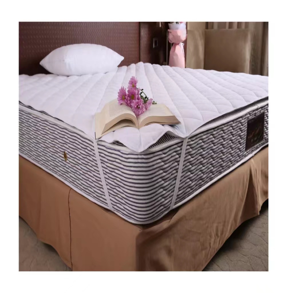 Водонепроницаемая Стеганая защита для кровати для детей и взрослых, наматрасник, фиксация резиновой ленты