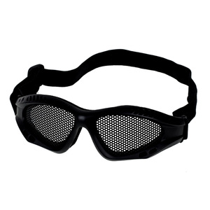 Gafas de Seguridad con Montura Completa de Metal y Lentes de Malla Metálica, Protección Contra el Polvo en Obras de Construcción - Product Image 1