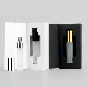 3ml 5ml 10ml Mini échantillon vide Tube de parfum givré Flacon vaporisateur cosmétique en verre avec boîte en papier Emballage - Product Image 2