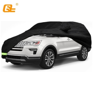 Fundas para Auto Personalizadas Impermeables para Exteriores 210T para Ford Explorer 2011-2022, 100% Impermeables y Resistentes al Viento, con Correa y Cierre de Doble Puerta - Product Image 1
