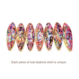 Nouvelle cuillère à pêche en nacre d'ormeau OEM 20g 25g 30g, leurre artificiel à paillettes, réalisme élevé <span class=keywords><strong>pour</strong></span> la pêche au saumon, à la <span class=keywords><strong>truite</strong></span>, en eau salée - Product Image 6