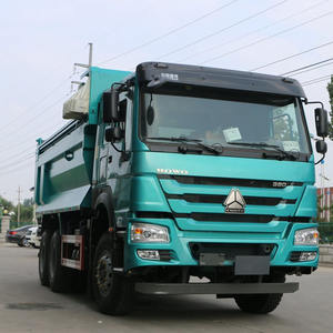 Camion à benne basculante <span class=keywords><strong>Sinotruk</strong></span> <span class=keywords><strong>Howo</strong></span> 6x4 d'usine chinoise directe 371HP 375HP camion lourd diesel à benne basculante direction à gauche état neuf à vendre - Product Image 4