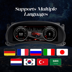 Upgrade Cluster Instrumenten scheibe für Jeep Wrangler 2011-2017 <span class=keywords><strong>Auto</strong></span> <span class=keywords><strong>Dashboard</strong></span> LCD Digital <span class=keywords><strong>Dashboard</strong></span> Cluster Display Cockpit Meter - Product Image 4