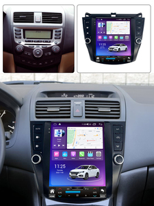 MEKEDE pemutar video radio mobil <span class=keywords><strong>Android</strong></span>, layar sentuh 9.7 inci 8core 4G LTE WIFI pemutar mobil untuk Honda Accord 2003-2008 - Product Image 6