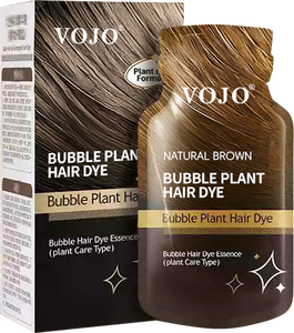 <span class=keywords><strong>Tinte</strong></span> para el Cabello en <span class=keywords><strong>Espuma</strong></span> VOJO New Plant Bubble, 30 ml * 10, Sin Manchas en el Cuero Cabelludo, Sin Amoníaco, Color Duradero, Resultados de Salón en Casa - Product Image 2