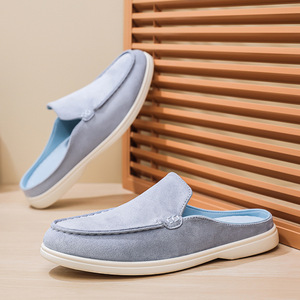 Scarpe da uomo casual alla moda con tomaia in PU, modello slip-on, ideali per l'estate - Nuova collezione transfrontaliera - Product Image 2