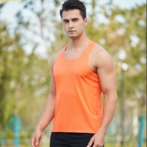 Chaleco Deportivo Personalizado para Maratón de Verano, Chaleco de Malla sin Mangas de Poliéster Transpirable de Secado Rápido - Product Image 1