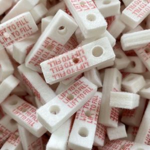 Tampon en feutre imprimé double face <span class=keywords><strong>ZORRO</strong></span> en coton et fibres chimiques, modèle d'absorption d'huile pour usage inférieur en machine à huile - Product Image 1