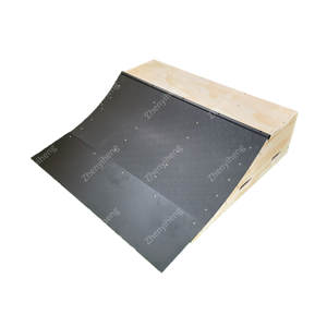 Rampe de planche à roulettes en bois de fabrication professionnelle pour la rampe de patin en bois d'entraînement de <span class=keywords><strong>skatepark</strong></span> extérieur - Product Image 2