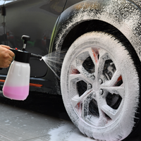Pulvérisateur à mousse à pompe manuelle pour lavage de voiture - Canon à mousse à neige pressurisé manuel pour le detailing automobile