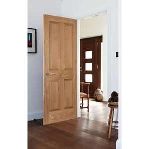 High Quality Custom <strong>Design</strong> Solid <strong>Wood</strong> Fire Rated Interior Door for Living <strong>Room</strong> CE Certified Modern Style - Product Image 6