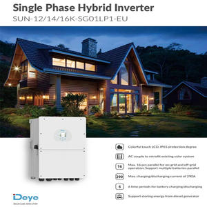 Inversor Deye SUN-12/14/16K-SGO1LP1-EU 12kw 14kw 16kw Inversor Híbrido Monofásico Deye - Product Image 3
