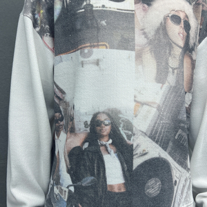 เสื้อยืดแฟชั่นฤดูร้อนลายพิมพ์ดีไซน์เนอร์ เสื้อยืดคอตตอนกราฟิกแบบหนาพิเศษ สตรีทแวร์ เสื้อยืดแขนยาวสั่งทำพิเศษ - Product Image 6