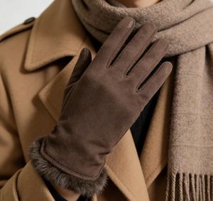 Guanti Invernali di Lusso con Touchscreen per Donne, Foderati in Pile Termico, Caldi con Polsino in Pelliccia, Guanti alla Moda per la Guida - Product Image 4
