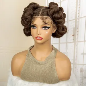 Nouvelle Arrivée : Tresses Courtes Bob pour Femmes en Fibre Synthétique Haute Température – Cheveux Tressés au Crochet Durables - Product Image 4