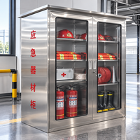 Armoire pour extincteur en acier inoxydable, boîte de rangement pour équipement de sécurité incendie, intérieur/extérieur, fabricant sur mesure