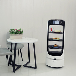 Robot Inteligente para Entrega de Alimentos, Servicios Inteligentes Integrales, Robot Camarero, Servicio de Entrega de Alimentos Totalmente Automatizado - Product Image 2