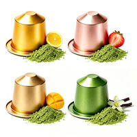 Capsules et Sachets de Matcha Aromatisé en Gros pour Machines à Café - Poudre de Thé Instantané 2g par Portion