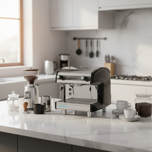 เครื่องชงกาแฟ Coffee Star 2500/3800W สแตนเลสสตีล กึ่งอัตโนมัติ ระดับมืออาชีพ สำหรับธุรกิจ 9 บาร์ รุ่น K401T/K - Product Image 3